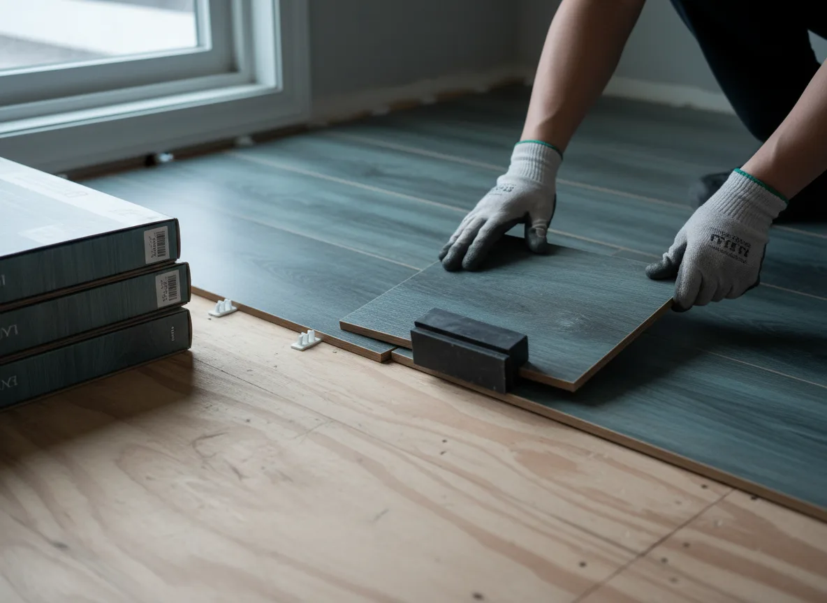 Luxury Vinyl Plank Installation company in Frederika, IA